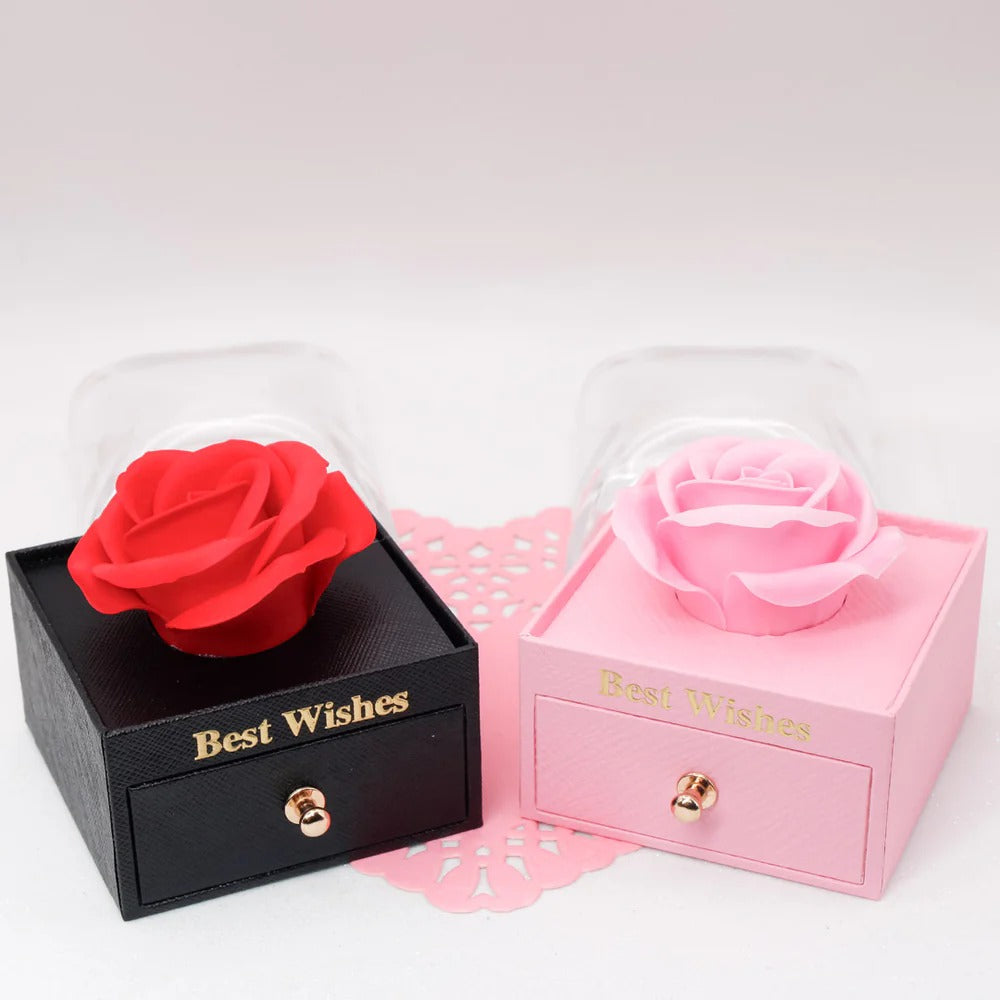 Caja de Regalo Rosa eterna